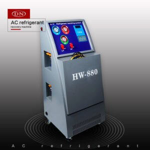 DN HW-880 Oto Klima Gazı Soğutucu Doldurma Geri Kazanım Makinesi - Tam Otomatik R134A R1234Y