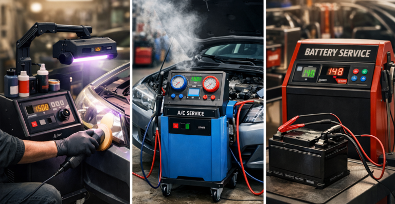 far klima akü tamir ekipman makina (2)