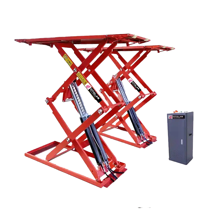 Kırmızı Makaslı Lift- Otolas
