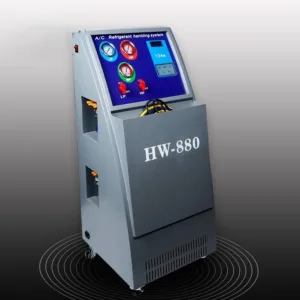 DN HW-880 Oto Klima Gazı Soğutucu Doldurma Geri Kazanım Makinesi - Tam Otomatik R134A R1234Y